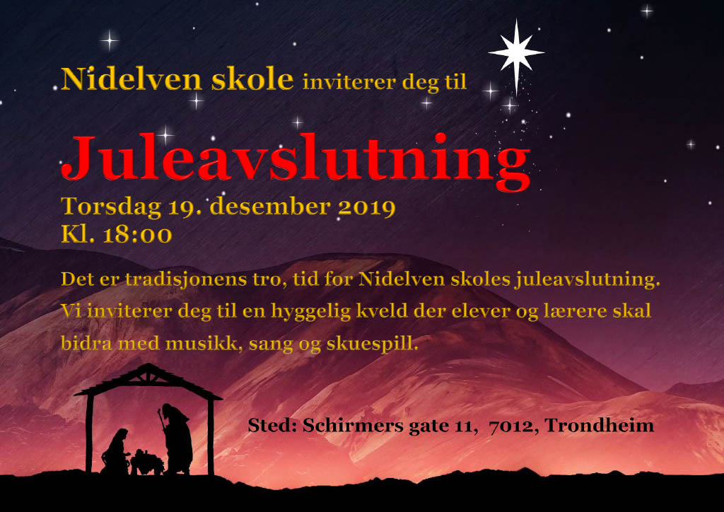 Juleavslutning plakat1024_1
